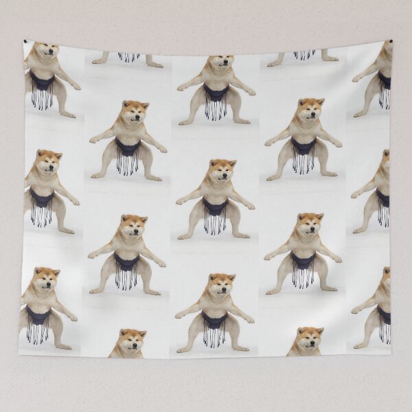 Item preview, Akita Sumo Wrestler Champion - Japanese Sport Lover Gift designed and sold by PictoVibe.