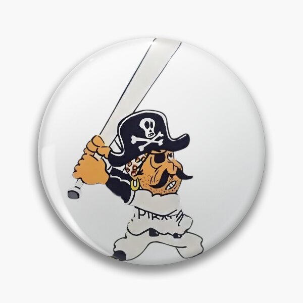 Item preview, Vintage Baseball Pirate Mascot designed and sold by Cloud420.