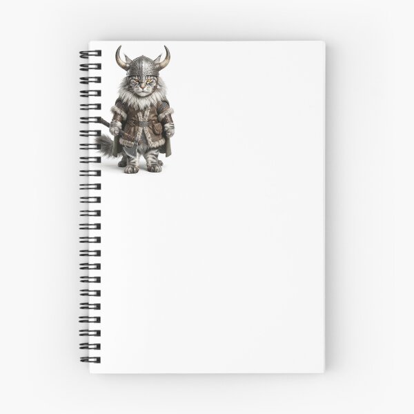 Item preview, Norwegian Forest Cat Viking - Norse Warrior Kitty Lover Gift designed and sold by PictoVibe.