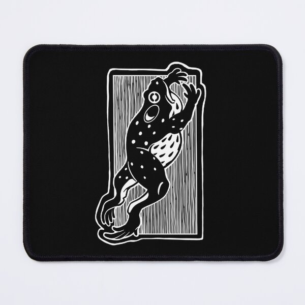 Item preview, Woodcut Frog Leaping designed and sold by amidst-no-whale.