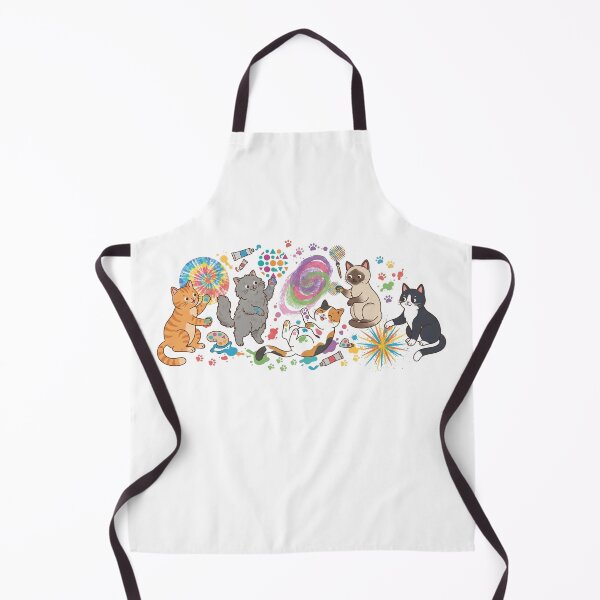 Item preview, Dot Day Cats Artist Painting Watercolor Creative Rainbow Fun designed and sold by Ghostlycats2026.