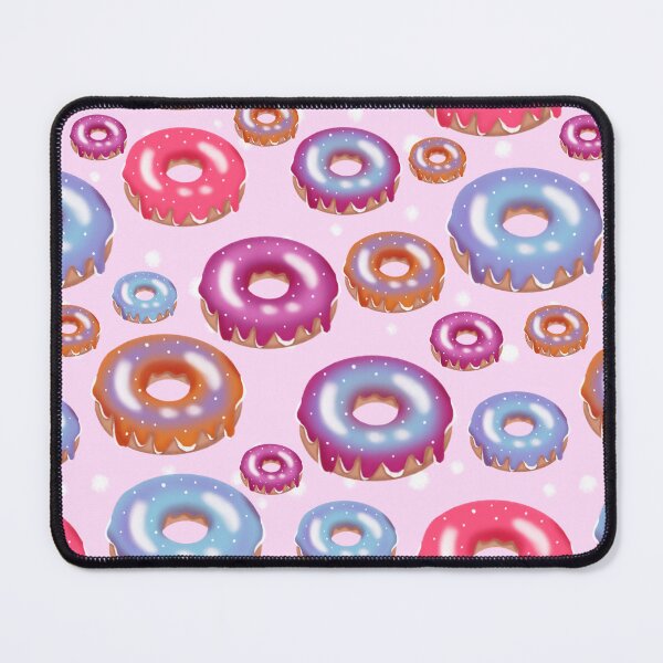 Item preview, Watercolor donut pattern designed and sold by tornasolhaze.