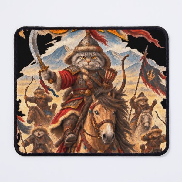 Item preview, Genghis Cat designed and sold by FULLCOLOR2099.