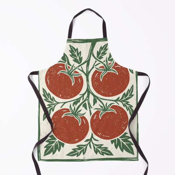 Item preview, Tomatoes Folk Art Scandinavian Garden Vegetable Cottagecore designed and sold by Y-Vibes.
