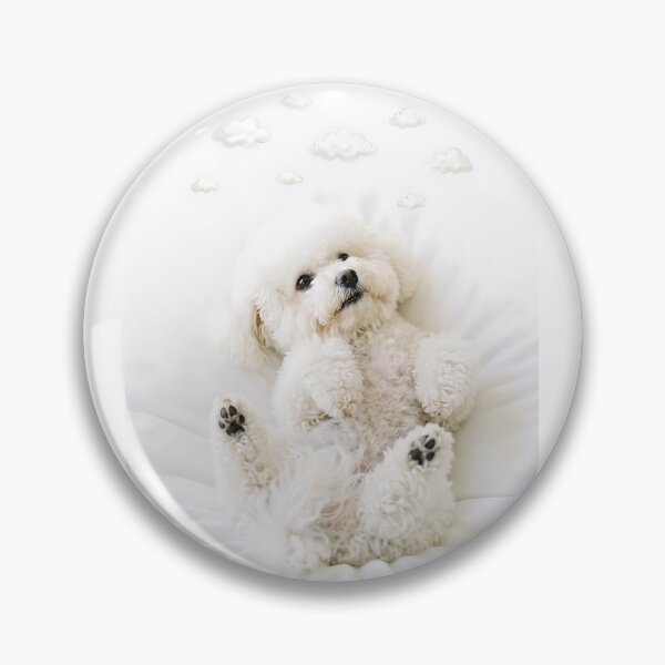 Item preview, Bichon Frise Cloud Watcher - Dreamy Fluffy Daydreamer Lover Gift designed and sold by PictoVibe.