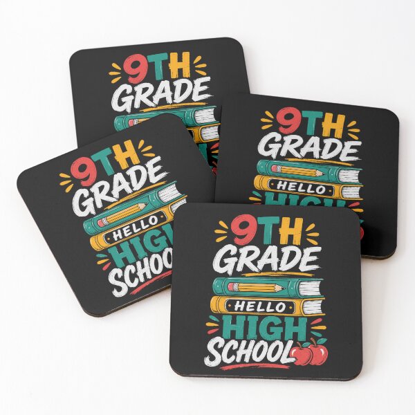 Item preview, 9th Grade High School Back To School, First Day of School designed and sold by Moizento.