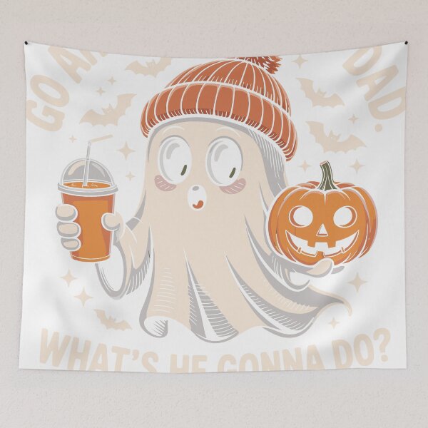 Item preview, Copy of Tell My Dad Ghost Haunting Dark Humor designed and sold by beoldfashioned.