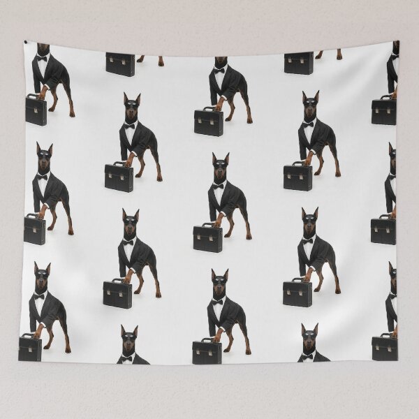 Artikelvorschau, Dobermann-Geheimagent-Spion – Geschenk für Mission Impossible-Fans entworfen und verkauft von PictoVibe.