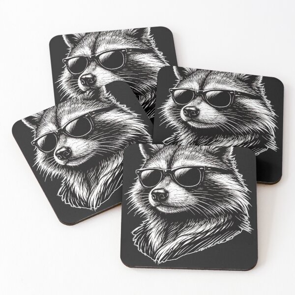 Item preview,  Raccoon With Sunglasses designed and sold by erozzz.
