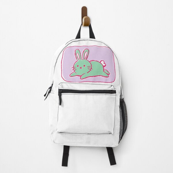 Item preview, Cute Green Bunny Nursery Room Illustration designed and sold by bosamji.