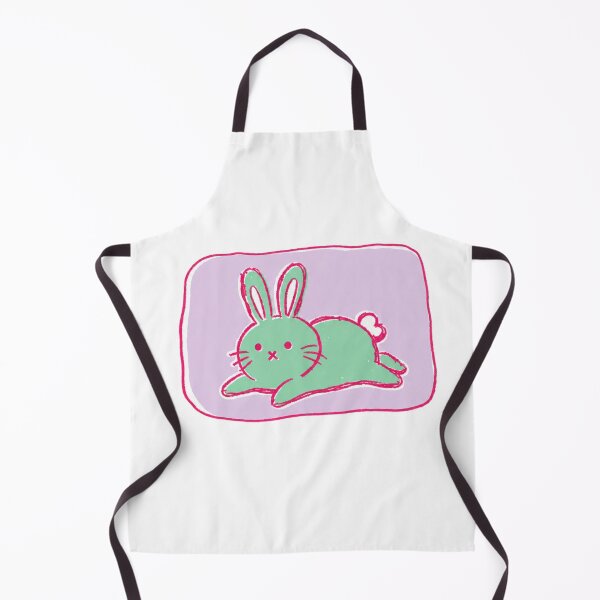 Item preview, Cute Green Bunny Nursery Room Illustration designed and sold by bosamji.