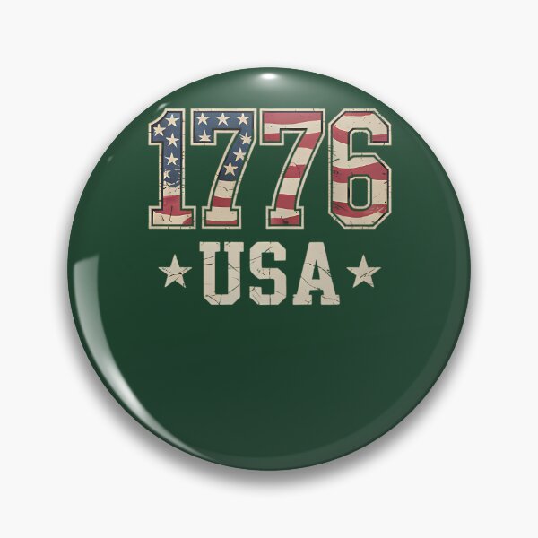 Item preview, 1776 USA American Flag Distressed 543 designed and sold by FlowerRaccoon.