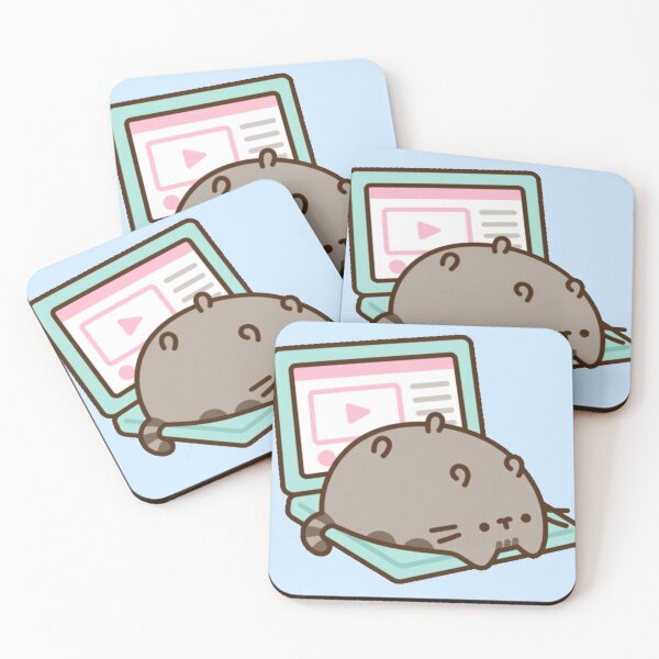 Item preview, laptop pusheen!! designed and sold by PLANET-VEE.