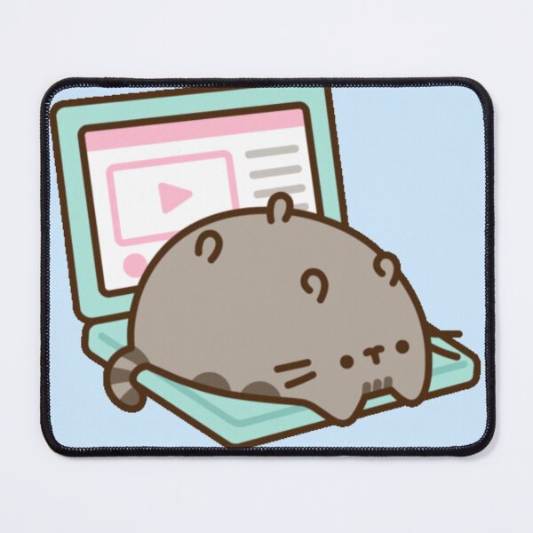 Item preview, laptop pusheen!! designed and sold by PLANET-VEE.