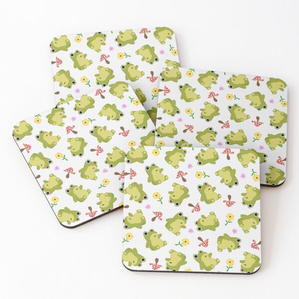 Item preview, Waving Frog Repeating Pattern designed and sold by Reba Lou.