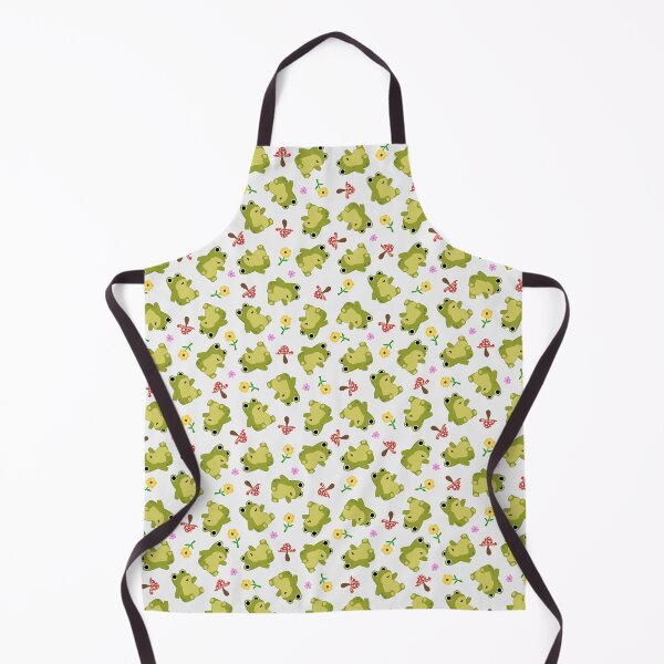 Item preview, Waving Frog Repeating Pattern designed and sold by Reba Lou.