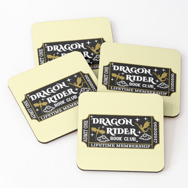 Item preview, Dragon Rider Book Club Admission Ticket designed and sold by Celticrose721.
