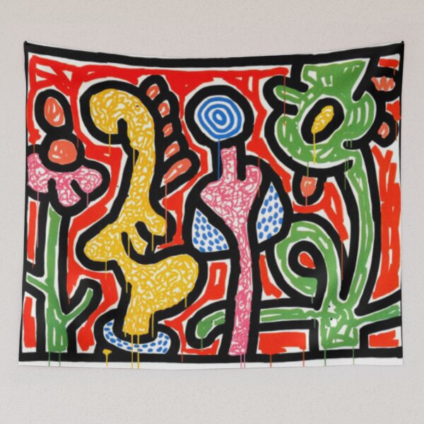 Item preview, Keith Haring artwork designed and sold by Bivrgagnon.