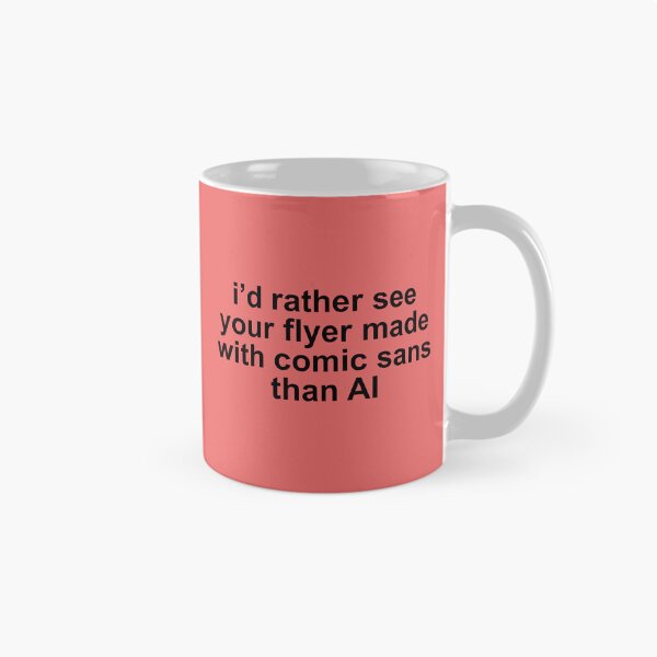 Item preview, no ai flyers designed and sold by sagegreenmoon.