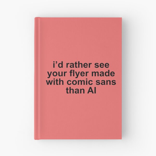 Item preview, no ai flyers designed and sold by sagegreenmoon.