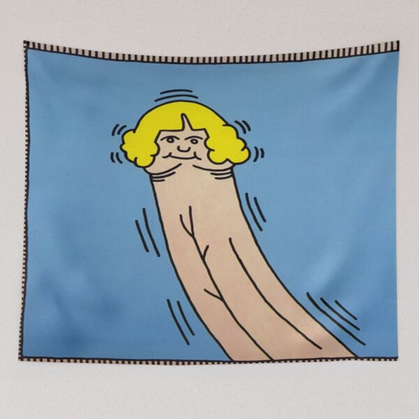 Item preview, Keith Haring artwork designed and sold by Bivrgagnon.
