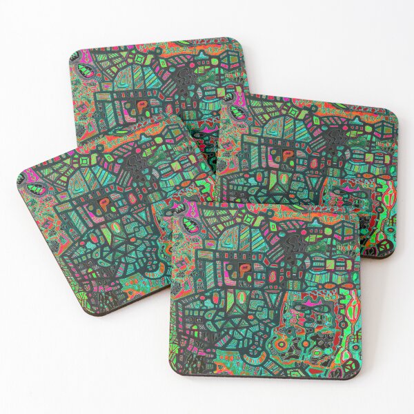 Item preview, Abstract Farmscape designed and sold by sucre77.