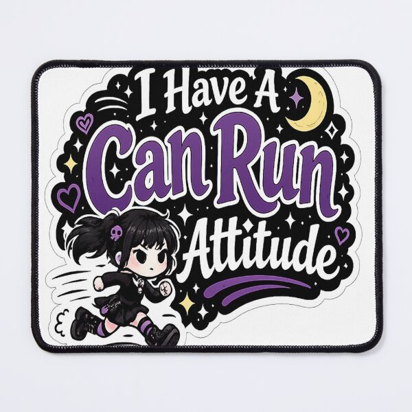 Item preview, I Have A Can Run Attitude designed and sold by AnnekeJordaan.