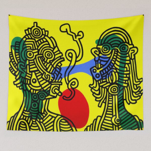 Item preview, Keith Haring artwork designed and sold by Bivrgagnon.