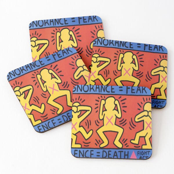 Aperçu de l'œuvre Oeuvre de Keith Haring créée et vendue par Bivrgagnon.