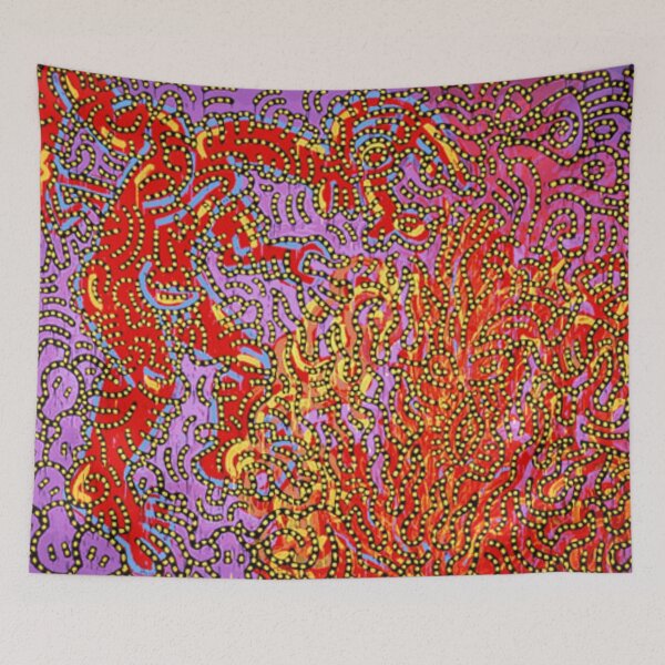 Item preview, Keith Haring artwork designed and sold by Bivrgagnon.