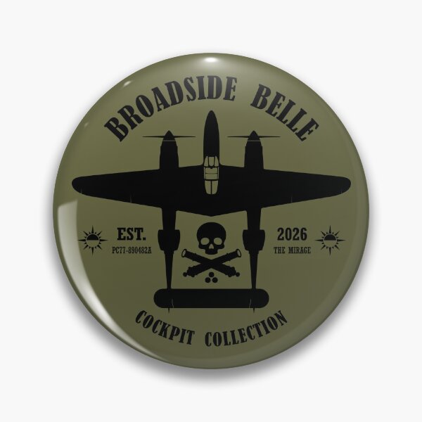 Item preview, Broadside Belle Heritage Badge designed and sold by Rick Vale.