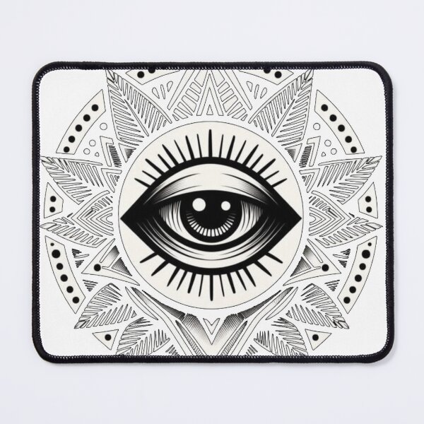 Item preview, Mystical All-Seeing Eye Mandalas Art designed and sold by Feyzbakhshkorea.