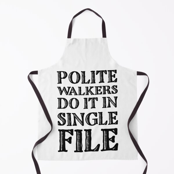 Item preview, A polite reminder to less than considerate pedestrians (version 3) designed and sold by LazloWoodbine.