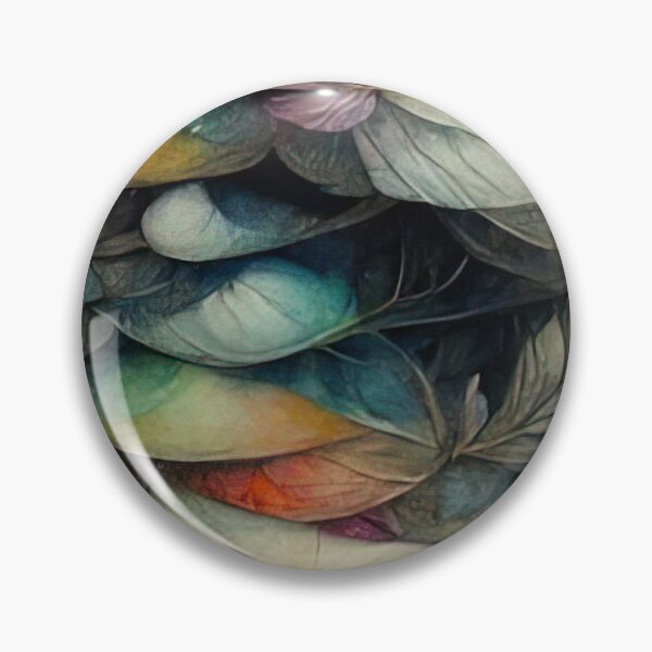 Item preview, Abstract pastel botanical layered texture designed and sold by pcpnyc.