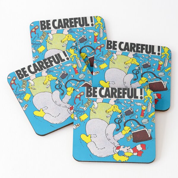Item preview, BE CAREFUL designed and sold by THE GOOD FIND.