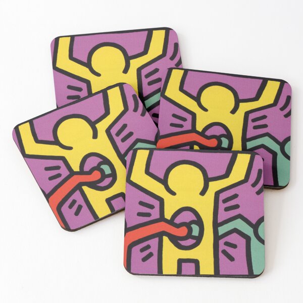 Aperçu de l'œuvre Oeuvre de Keith Haring créée et vendue par Bivrgagnon.