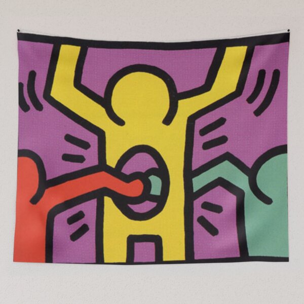 Item preview, Keith Haring artwork designed and sold by Bivrgagnon.