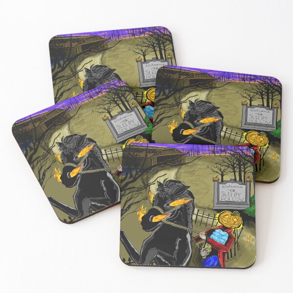 Item preview, Headless Horseman Halloween Illustration Color designed and sold by mwalexander.