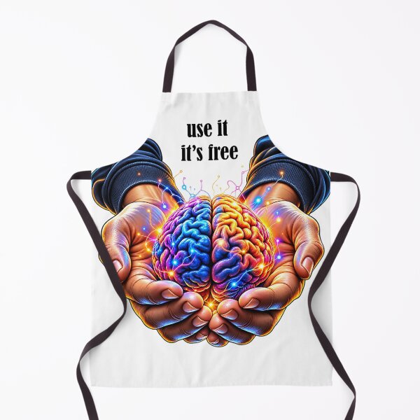 Item preview, Use It It’s Free – Colorful Brain Funny Intelligence Motivation designed and sold by say_li03.