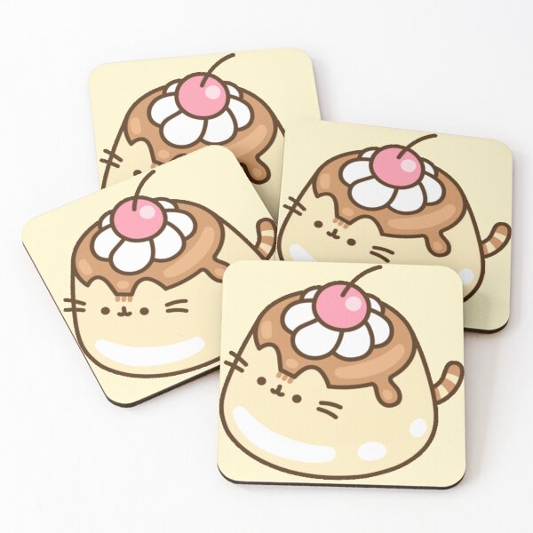 Item preview, pudding pusheen 2!!! designed and sold by PLANET-VEE.