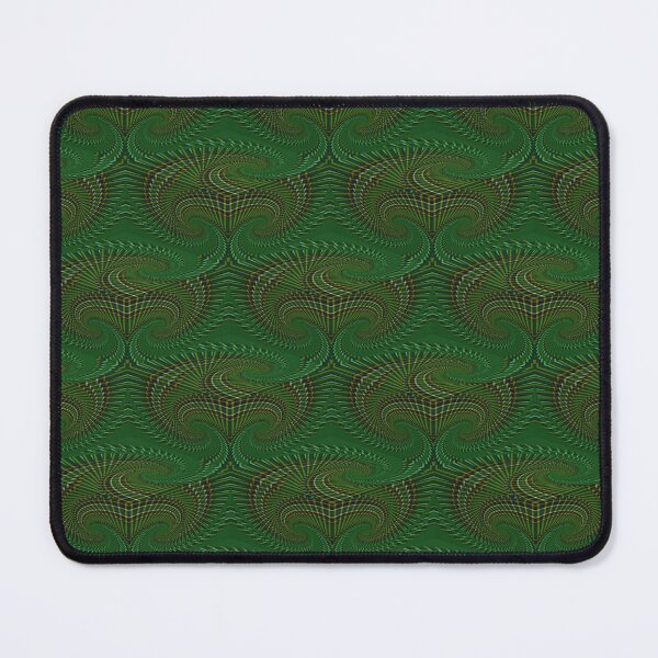 Item preview, Irish National Tartan Droste Ziggurat Fractartan  designed and sold by Cathedral of Curiosity.