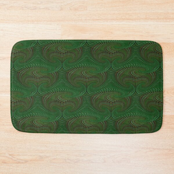 Item preview, Irish National Tartan Droste Ziggurat Fractartan  designed and sold by Cathedral of Curiosity.