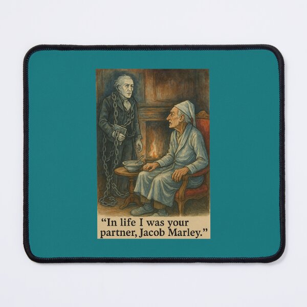 Item preview, Marley’s Ghost – A Dickens Christmas Eve designed and sold by Novel Works Studio.