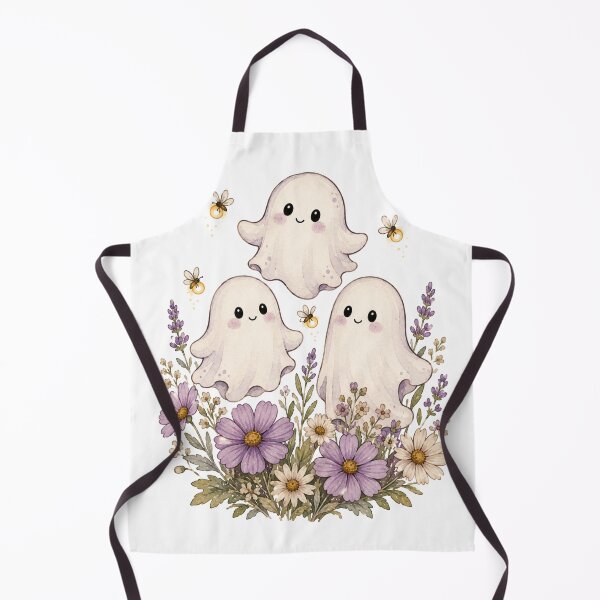 Item preview, Ghosts in the Wildflower Meadow Halloween designed and sold by DreamelleStudio.