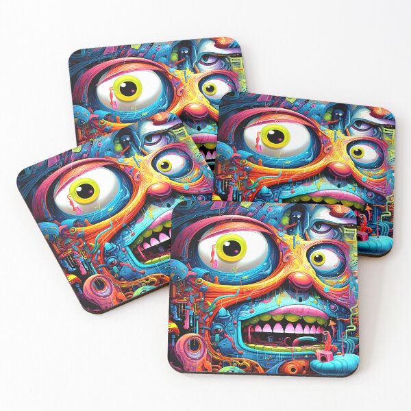 Item preview, Fantasy Sci-Fi Imaginary Surreal Exotic Robot Face  designed and sold by DEC02.