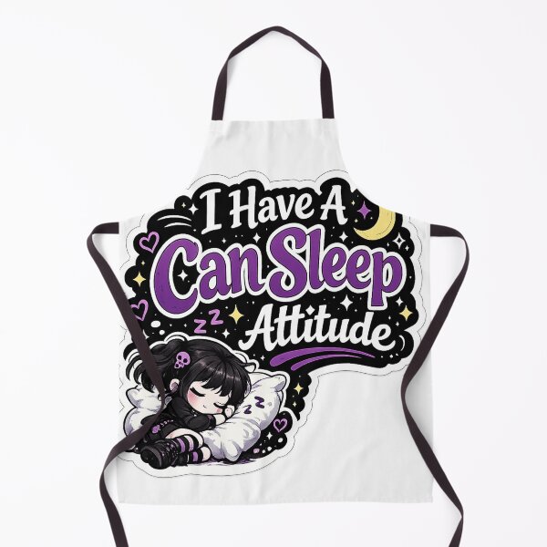 Item preview, I Have A Can Sleep Attitude designed and sold by AnnekeJordaan.