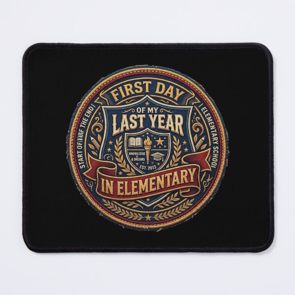 Item preview, First Day of My Last Year in Elementary designed and sold by Zbixu.