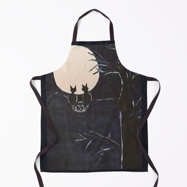 Item preview, cats looking at the moon designed and sold by liz-karishma.