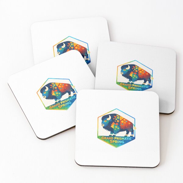 Item preview, Grand Prismatic Spring designed and sold by Broken Antler Designs .