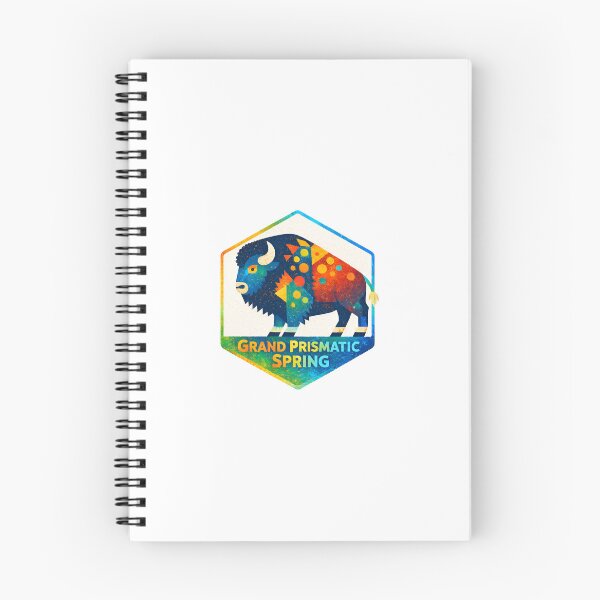 Item preview, Grand Prismatic Spring designed and sold by Broken Antler Designs .